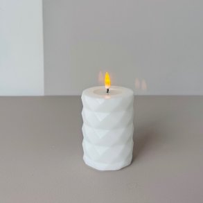 Square bloklys hvid 7,5 x 10 cm