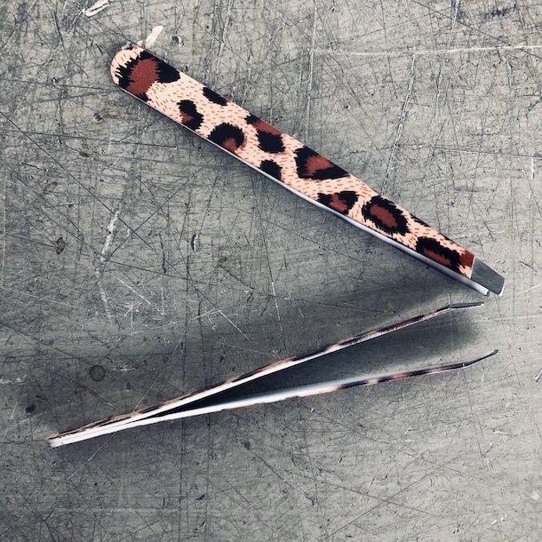 Pincet leopard