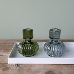 Vendbar stage D8x9cm glas