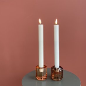 Krystal stage, lys brun, 6x5x5 cm