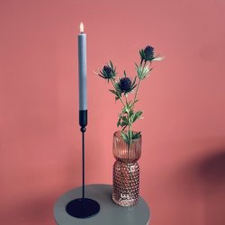 Lysestage hj D10x29cm metal