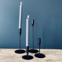 Lysestage hj D10x29cm metal