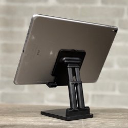 Sammenklaplig tablet bordstander large