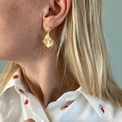 restikker HULDA Forgyldt slv