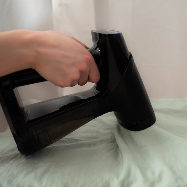 H�nd steamer med vakuum