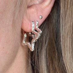 Hoops STELLA 25 mm Sterling slv