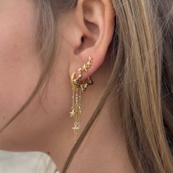 Hoops STELLA Forgyldt slv