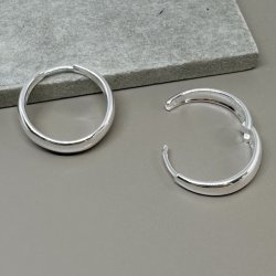 Hoops Emma BIG Sterling slv