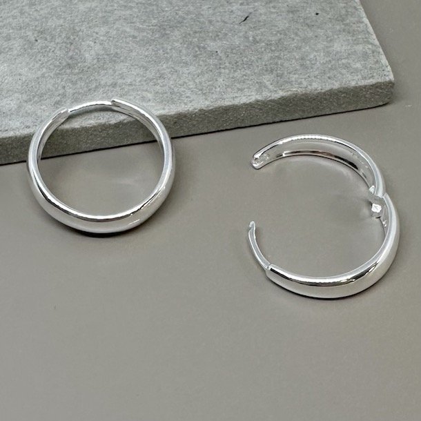 Hoops Emma BIG Sterling slv