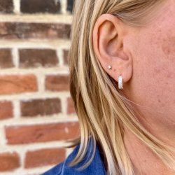 Hoops SWAY 13 mm Sterling Slv