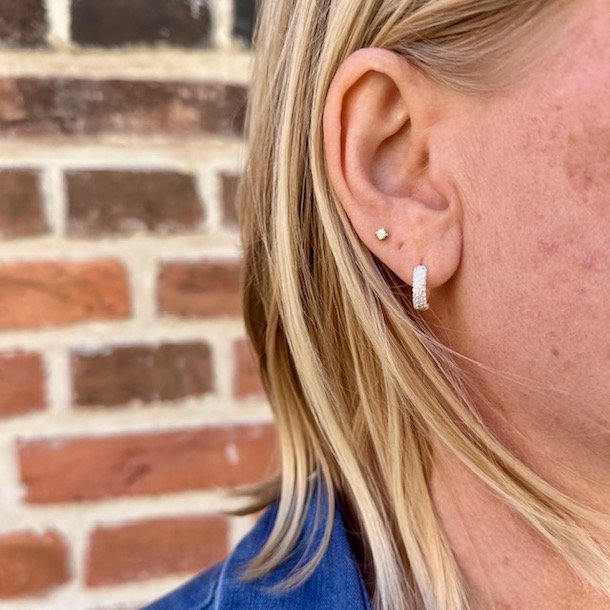 Hoops SWAY 13 mm Sterling Slv