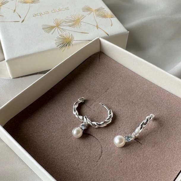 Hoops CURLY SKY 20 mm Sterling Slv