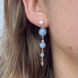 restikker SKY BLUE GHITA sterling slv