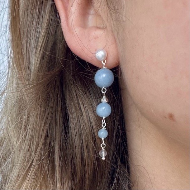 restikker SKY BLUE GHITA sterling slv