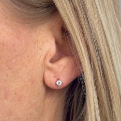 restikker BIG KAYA CLEAR sterling slv