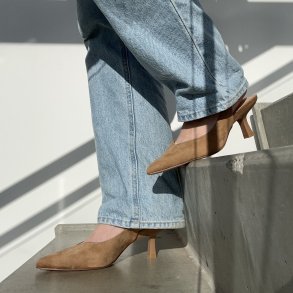 Slingback pump Freja camel Str. 36-41
