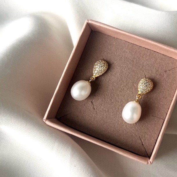 restikker PAV PEARL Forgyldt Slv