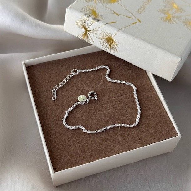 Armbnd ROPE Sterling Slv