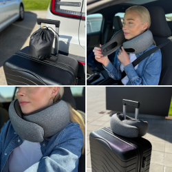 Ergonomisk rejse nakkepude