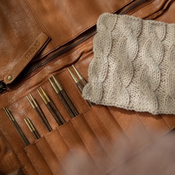 Stockholm strikketaske lder