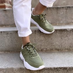 Sneakers N.Y.C. green