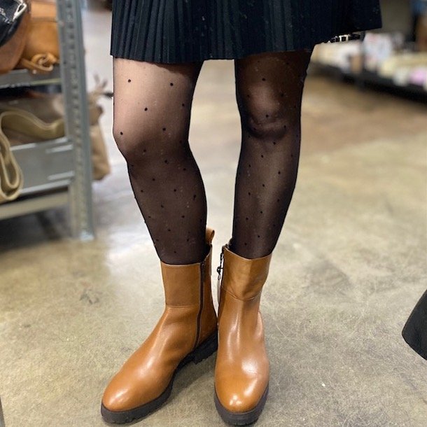 Stvle Alba cognac skind str 36-41