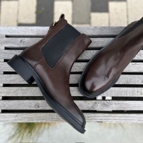 Stvle WHEN WE FEEL IT Brun skind str 36-41