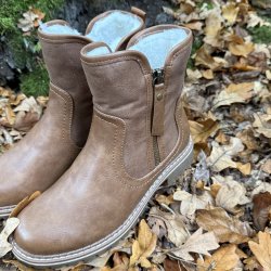 Avenue boot stvle Camel - Str. 36 - 41 med for