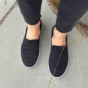 Sneakers I stof sort str. 36-41