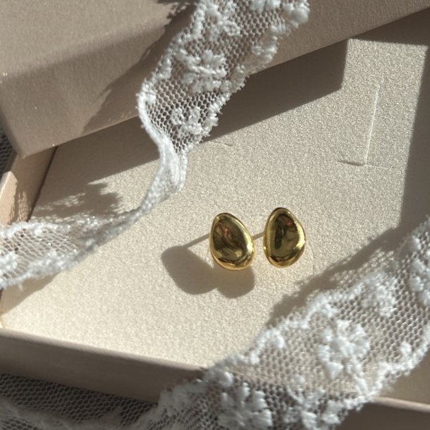 �rering STONE SMALL forgyldt s�lv