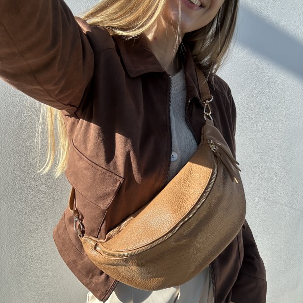 Bltetaske stor Struktur skind