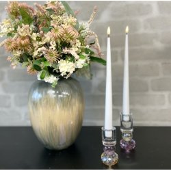 Blomster buket mix H 40 cm plastik