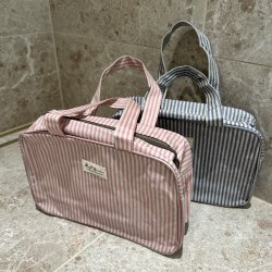 Toilettaske stor strib