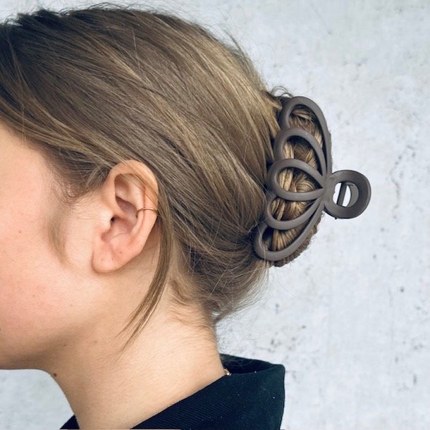 Hrklemme stor sky mat