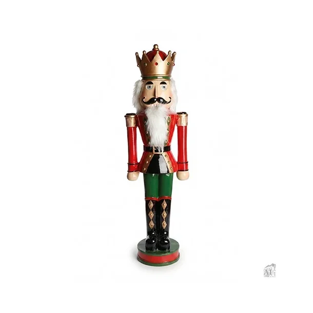 Stor n�ddekn�kker med sk�g � r�d, h94 cm - KUN CLICK&COLLECT