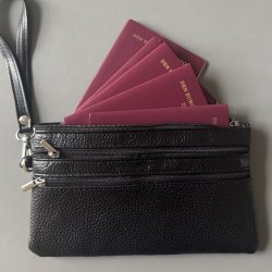 Skind Clutch - Rejsepung