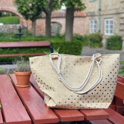 Mega shopper gold dot