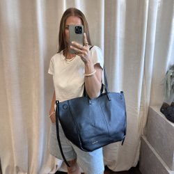 Tote bag taske Alberte - 2 i 1