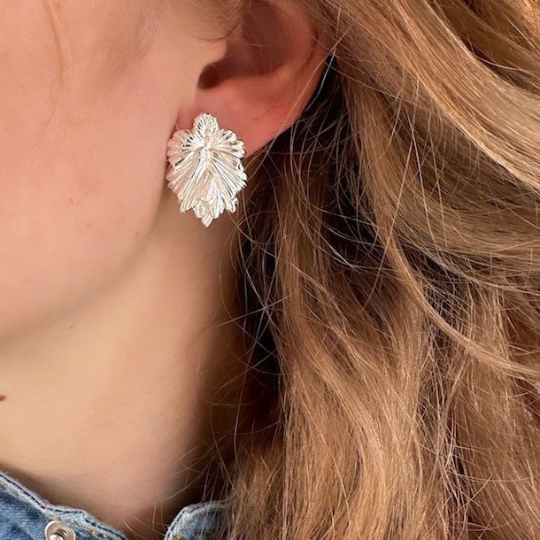 restikker KOI BIG LEAF Sterling slv