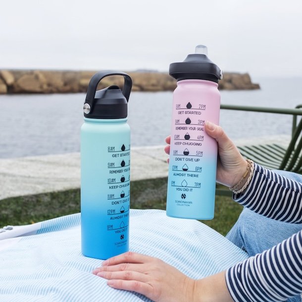 Termoflaske med drikketud - 850 ml