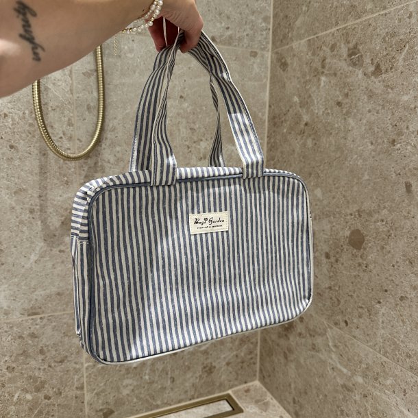 Toilettaske stor strib