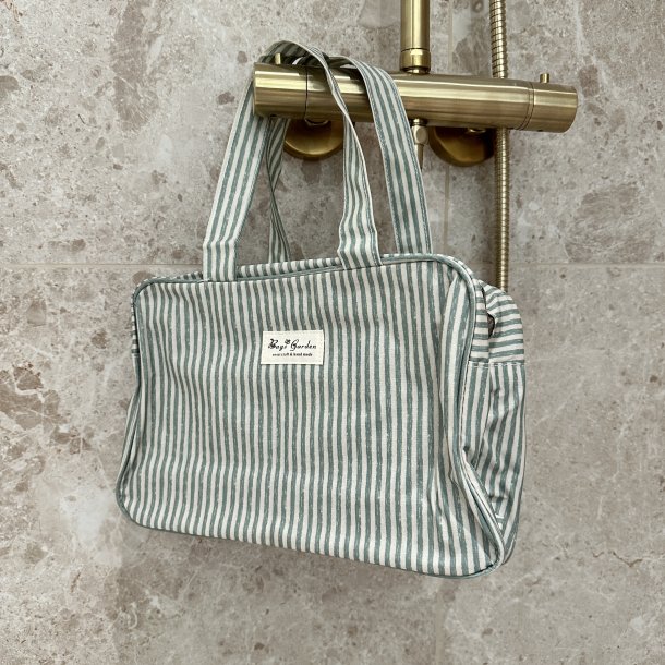 Toilettaske stor strib