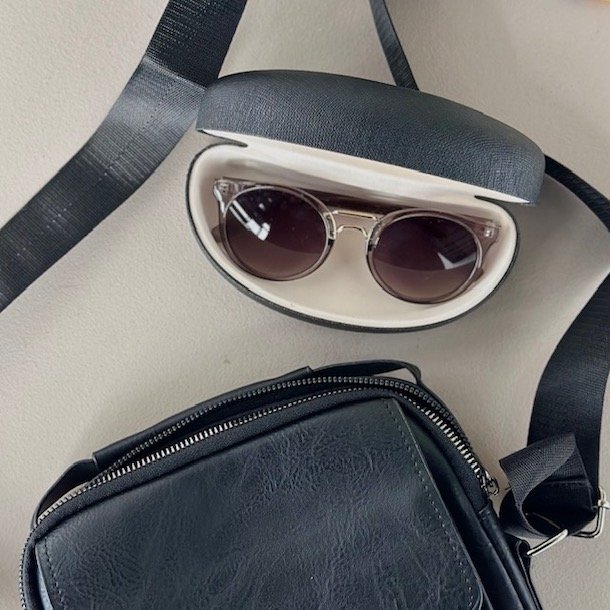 Stort brilleetui hardcase