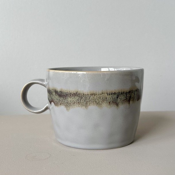 Krus m/hank,  8,5x11 cm