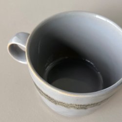 Krus m/hank,  8,5x11 cm