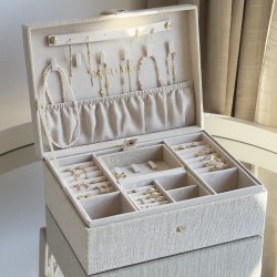 Smykkeskrin box big sand - Aqua Dulce