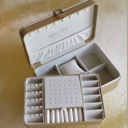 Stort smykkeskrin guld - Aqua Dulce limited edition