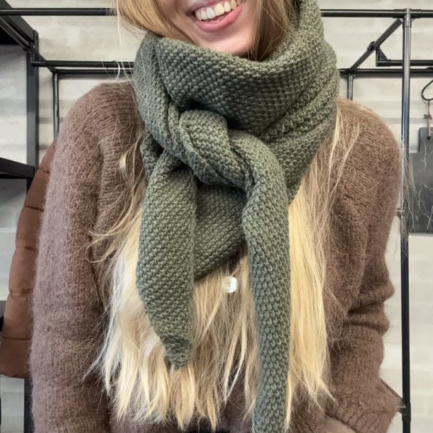 Stor strikket Sophie Scarft