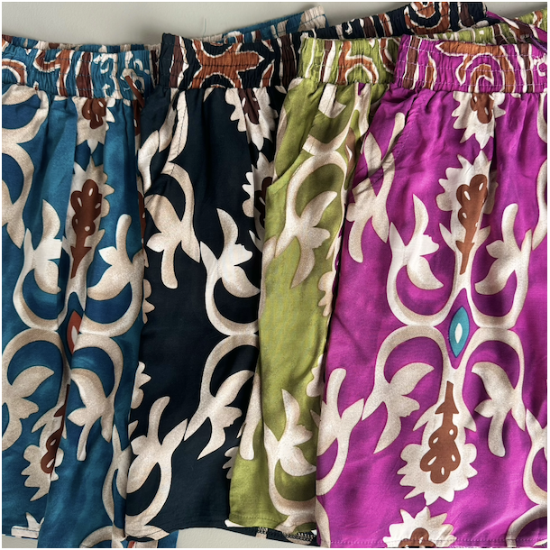 Shorts viskose str s-4xl