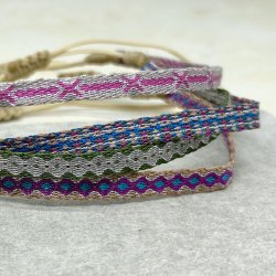 Vvet armbnd smal petite COOL PURPLE